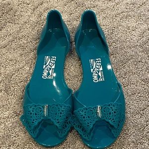 Ferragamo jelly sandals